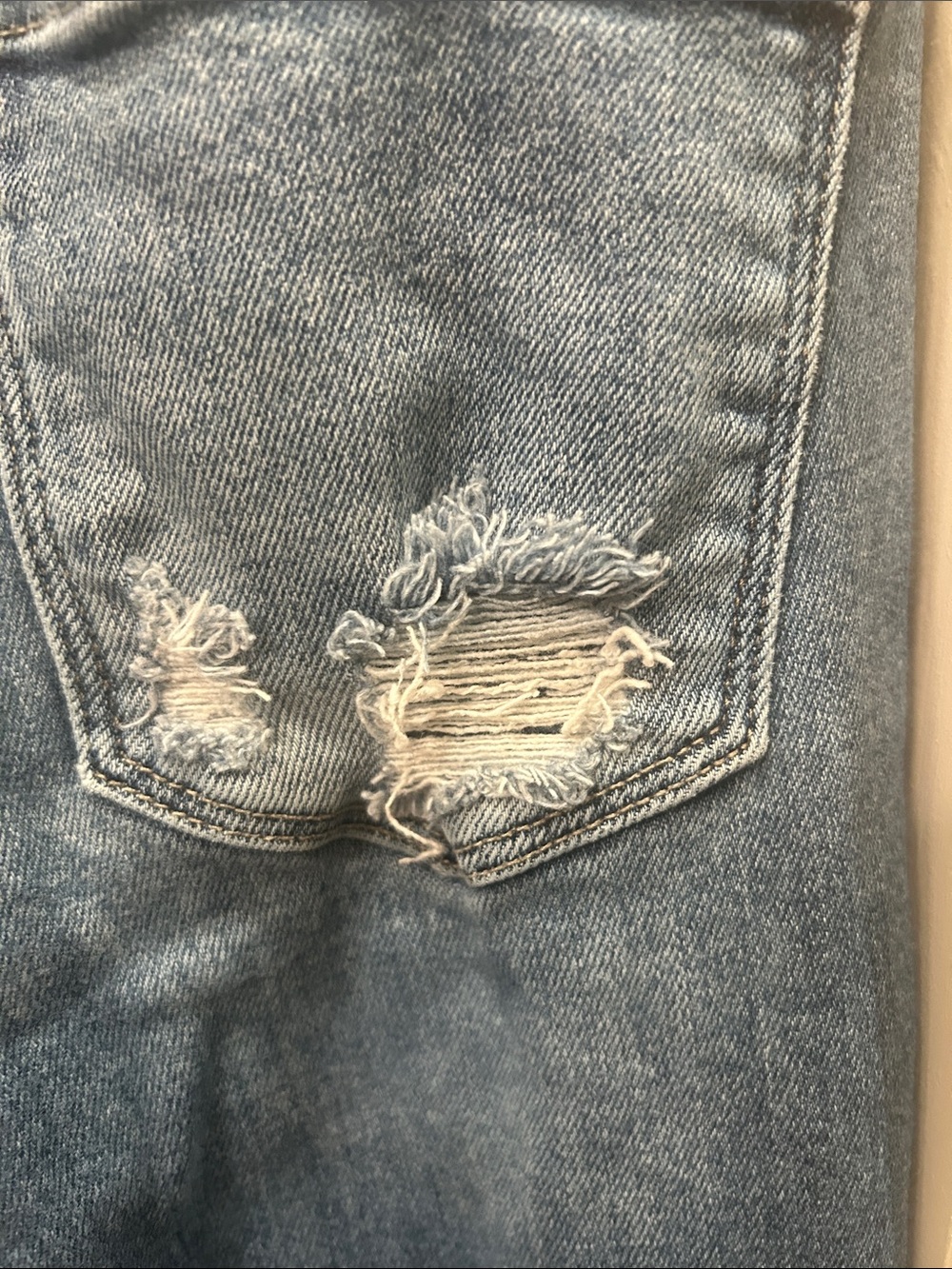 Flying Monkey Distressed Flare Jeans for Women - Picture 9 of 10